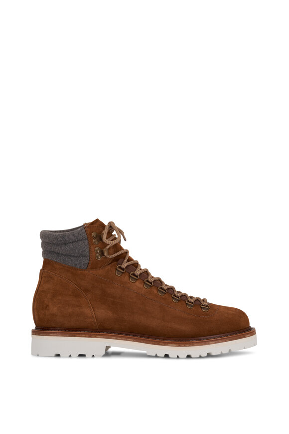 Brunello Cucinelli - Brown Suede Hiker Boot