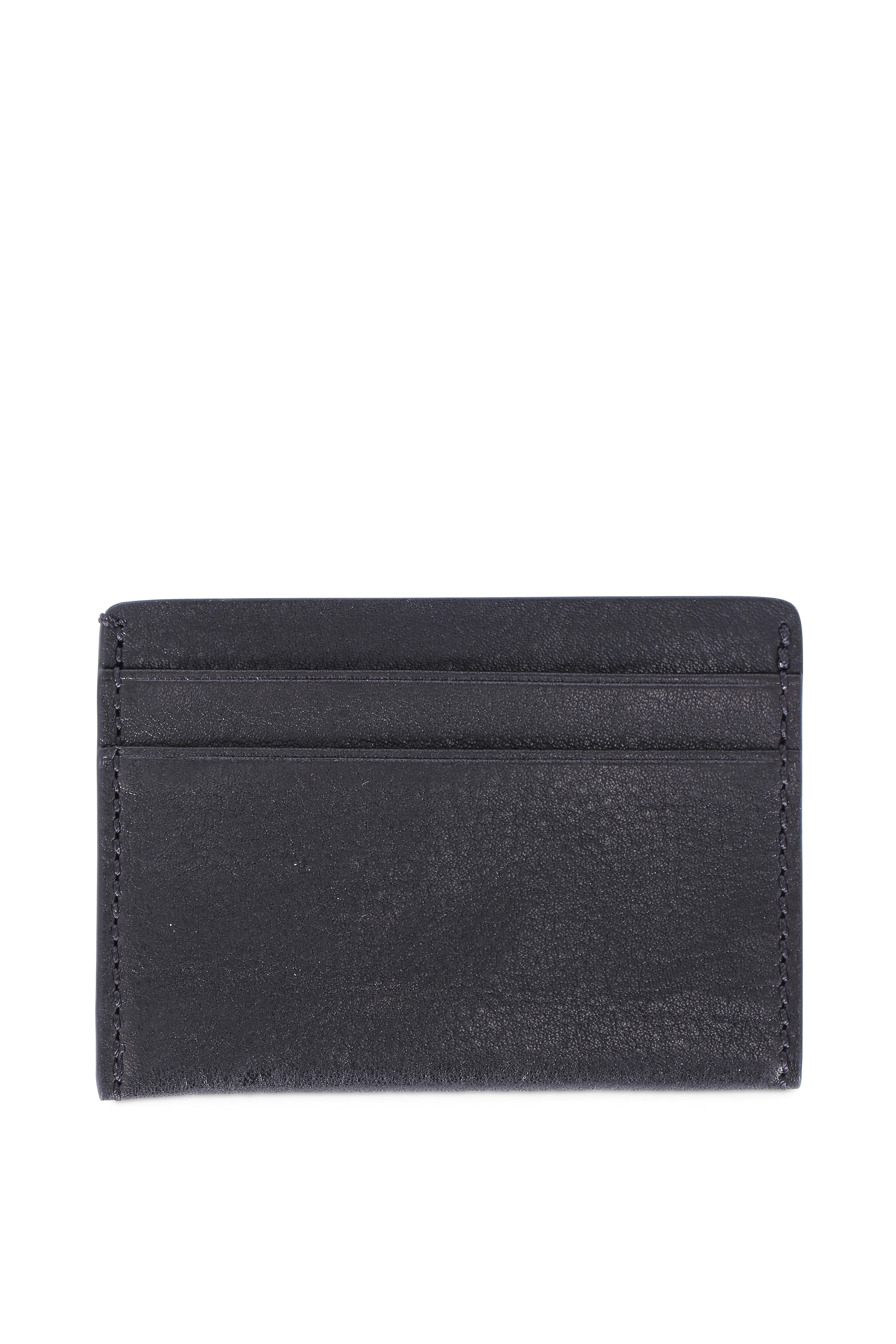 Bosca - Black Washed Leather Weekend Wallet | Mitchell Stores