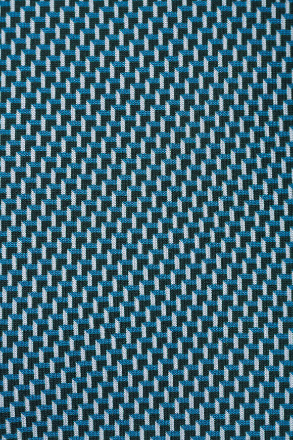 Brioni Dark Green Micro Motif Silk Necktie - view 2