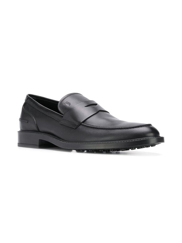 Tod's - New Boston Black Leather Mocassino Loafer