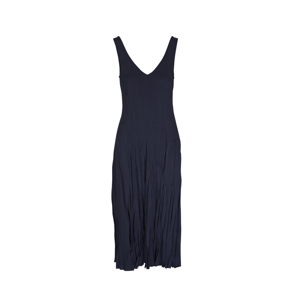 strapless open back dress Chiffon Lace Up Back Pleat Dress – Camille La Vie main image 1