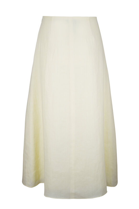TWP The A-Line Glass Green Skirt - view 3