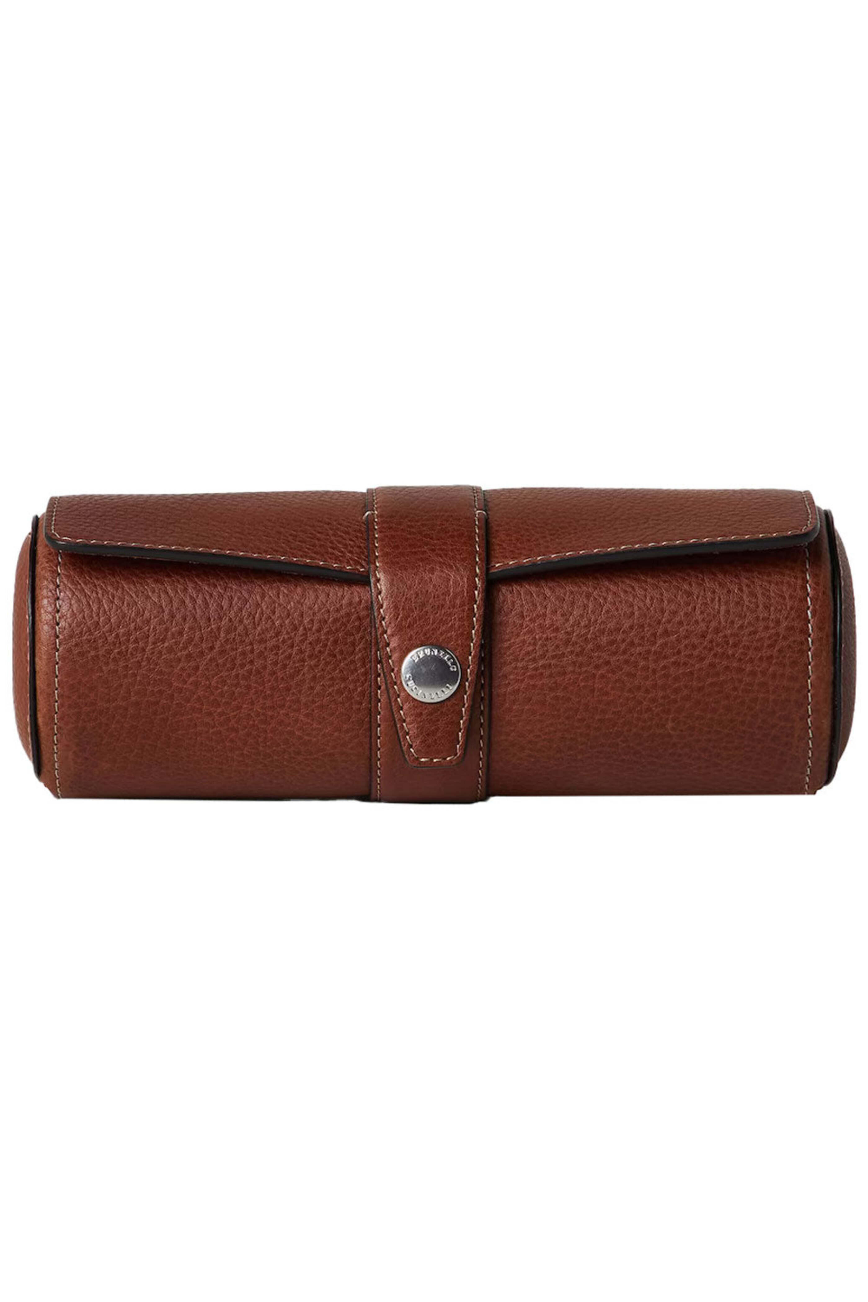 Brunello Cucinelli - Copper Leather Watch Roll | Mitchell Stores