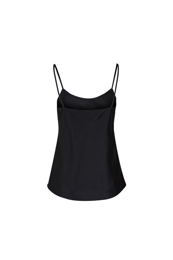 Lafayette 148 New York Noir Satin Bias Cut Camisole - view 5