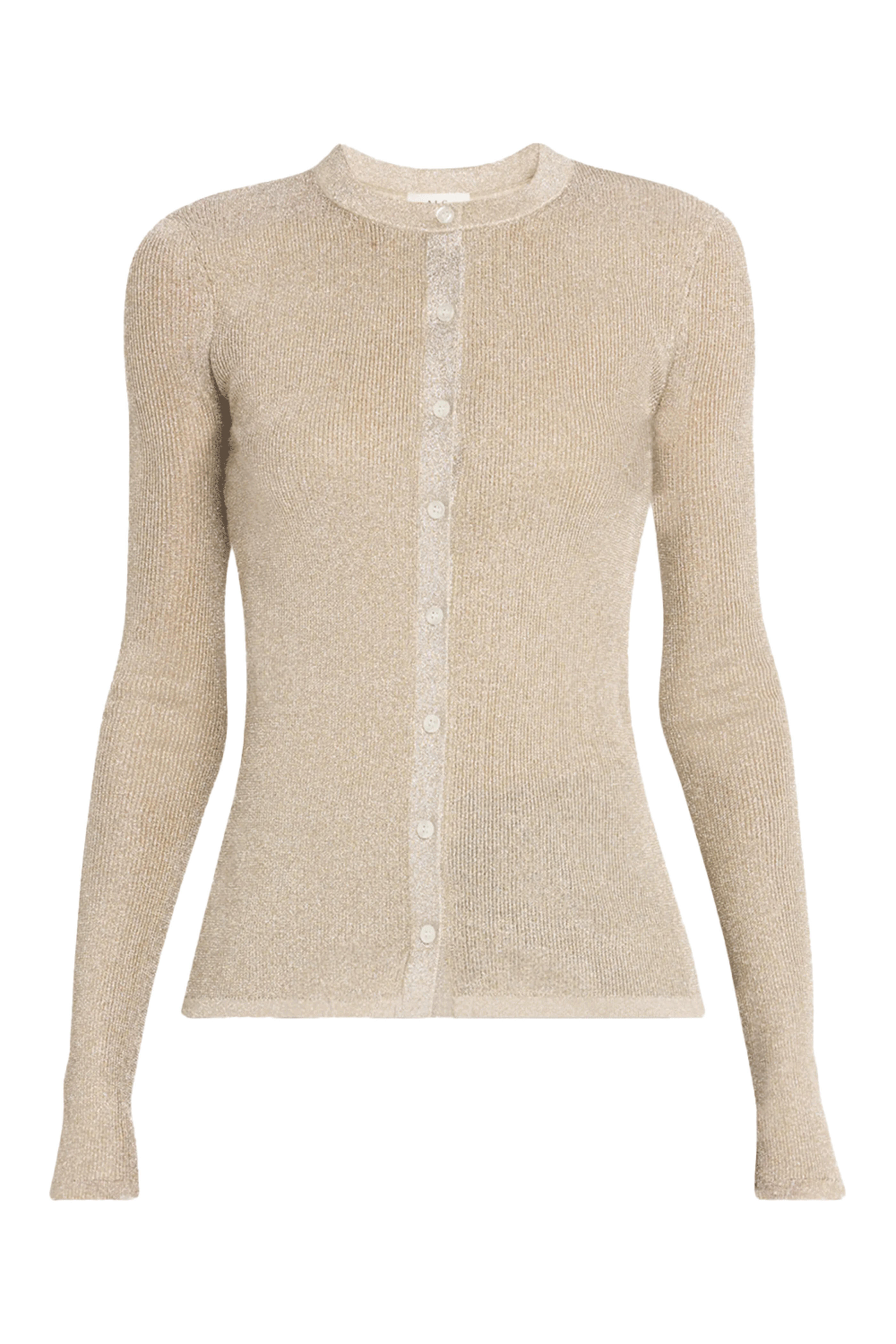 A.L.C. - Light Gold Fisher Cardigan
