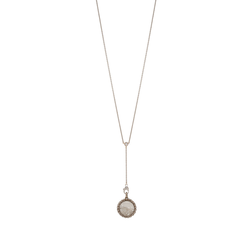 Renee Lewis - Y Chain Diamond Shake Necklace | Mitchell Stores