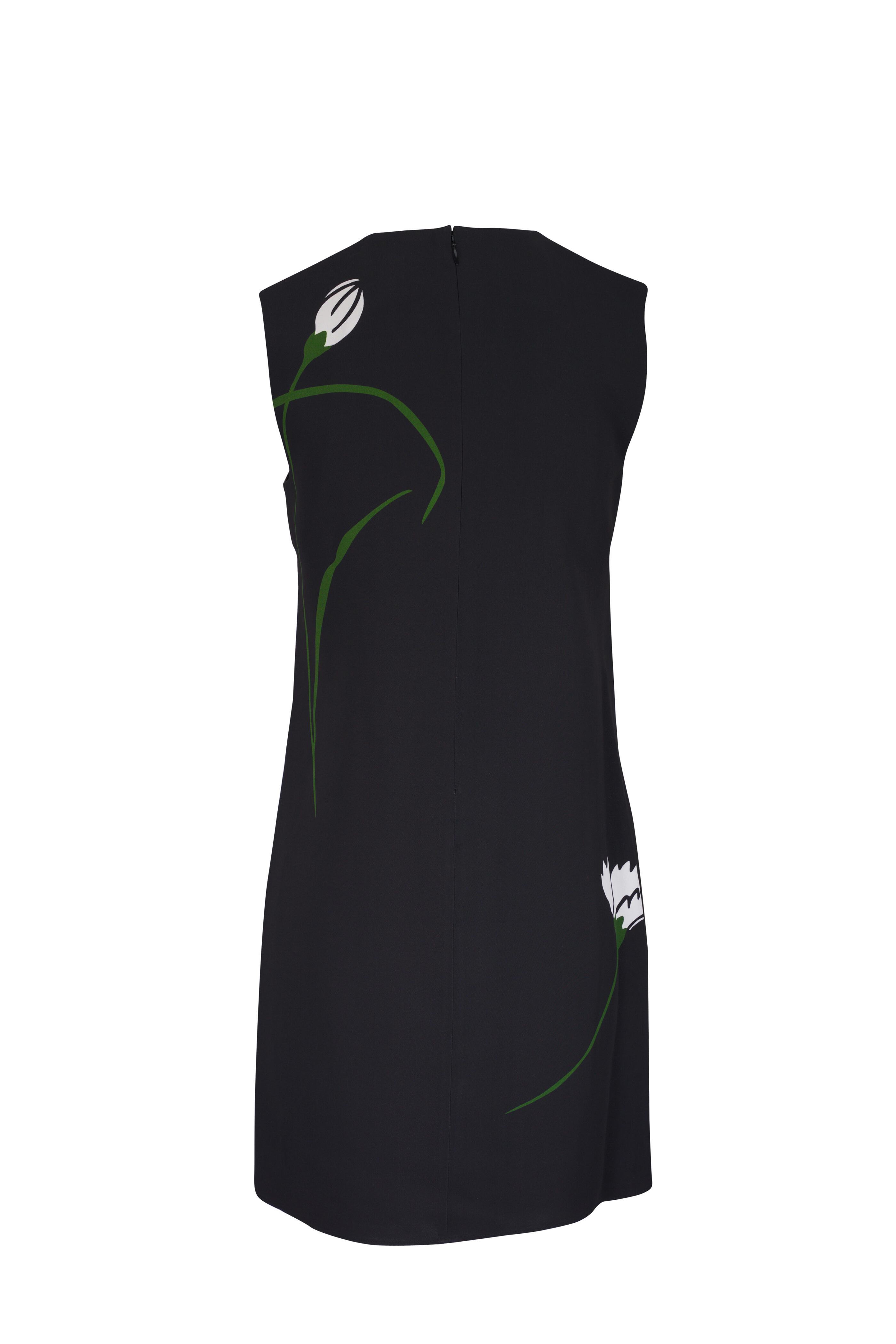 Veronica Beard - Cromwell Black Multi Floral Print Shift Dress Veronica Beard - Cromwell Black Multi Floral Print Shift Dress