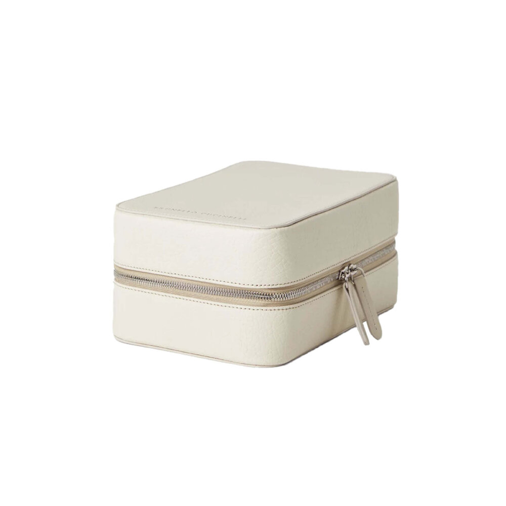 BRUNELLO CUCINELLI メッシュケース s24-cucinelli-english-white-