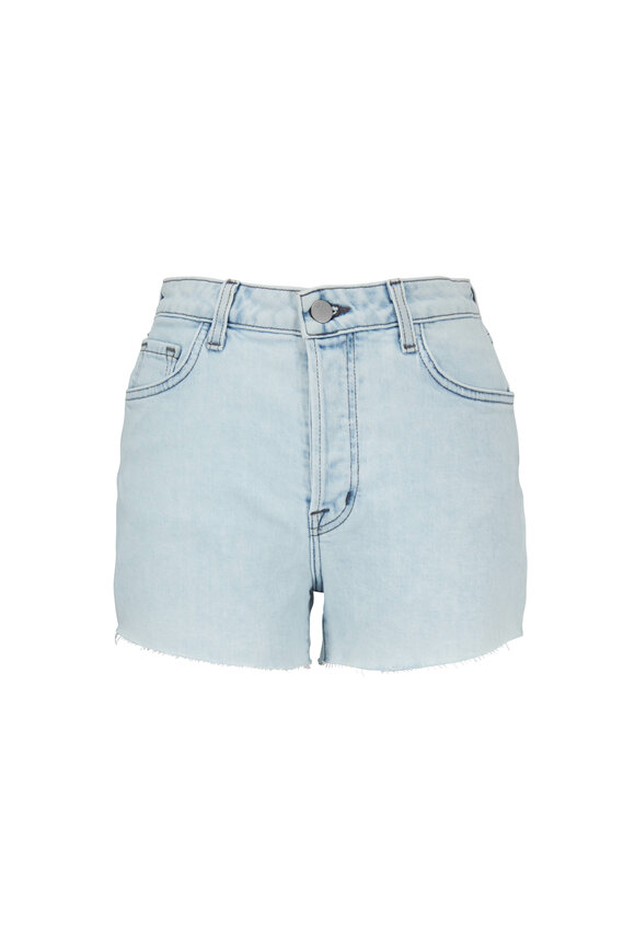 J Brand - Gracie Outcast High-Rise Cutout Shorts