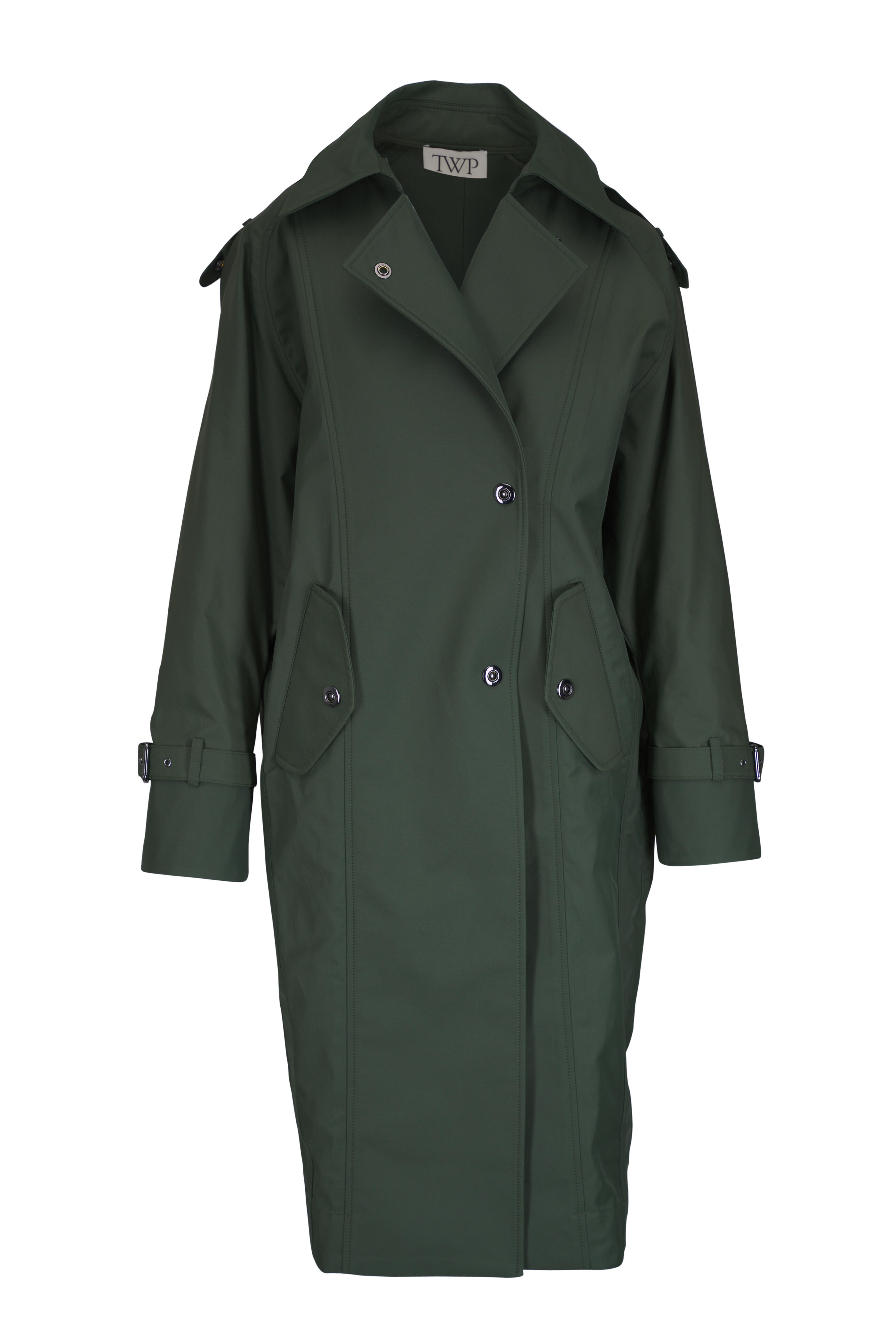 TWP - Long Bogie Beetle Bee Green Coat