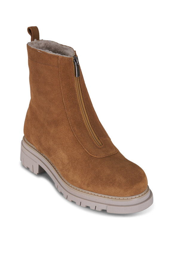☆Manolo Blahnik Lugata Baylow JEWELスエードアンクルブーツ スエード ジュエルバックル アンクルブーツ（シューズ）｜MANOLO