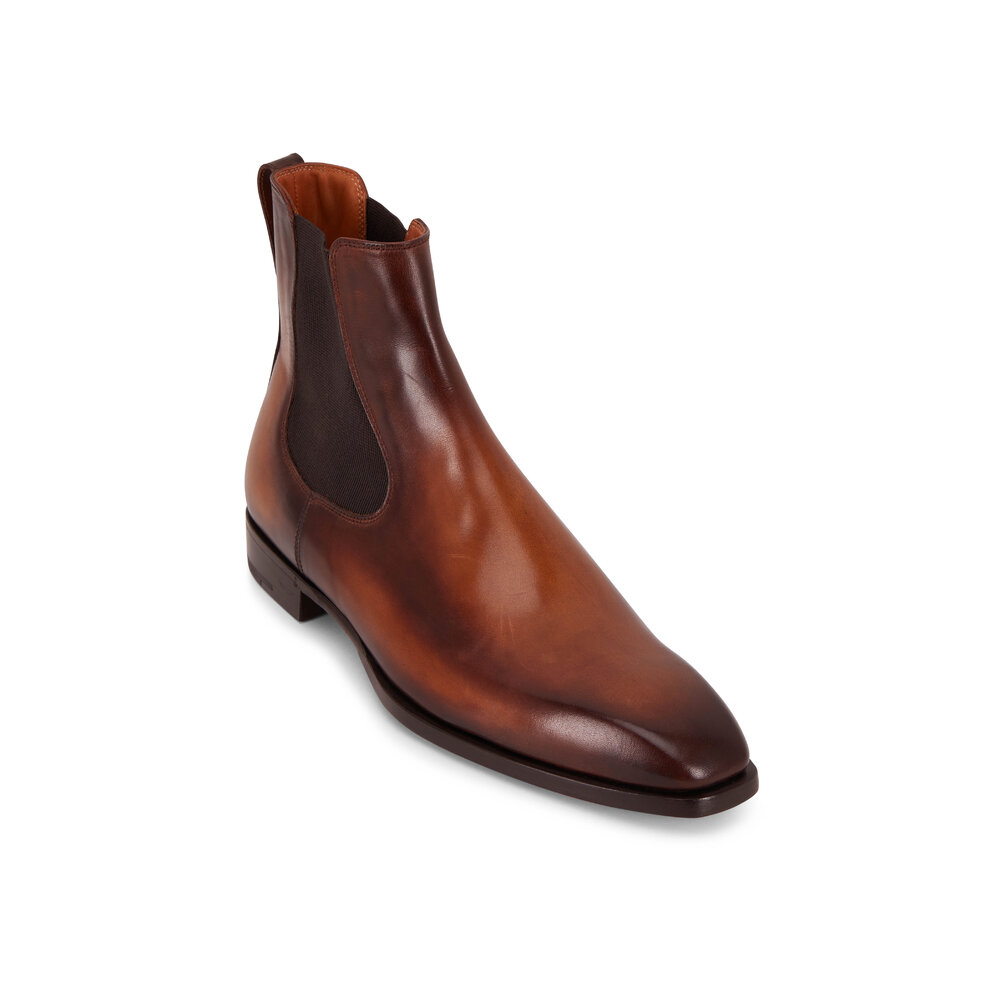 Berluti - Caractère Capri Leather Boot | Mitchell Stores