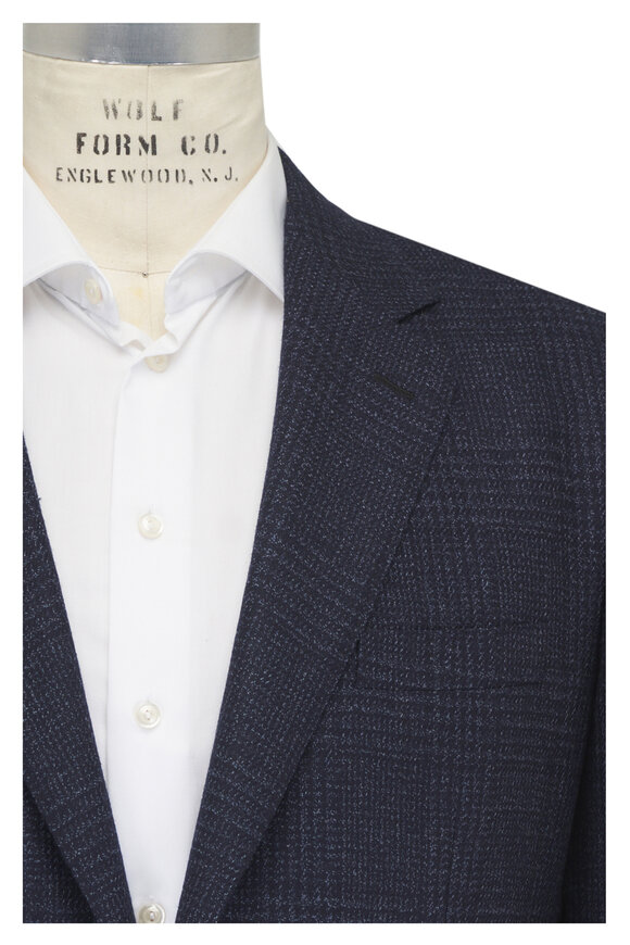 Brioni Midnight & Sky Prince of Wales Sportcoat - view 1