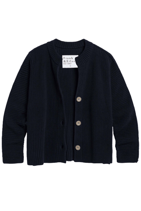 Lela Rose - Navy Scallop Trim Bolero | Mitchell Stores