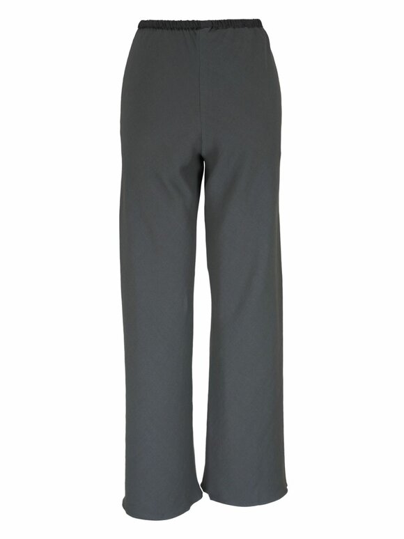 Peter Cohen - 2084 Cropped Gray Stretch Linen Pant