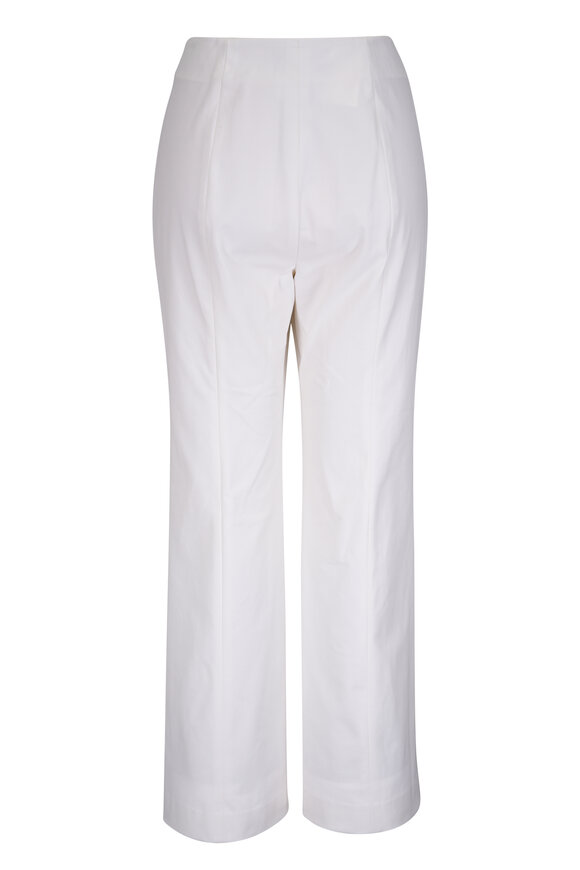 Lafayette 148 New York Vesey Sea Salt Techno Stretch Flare Ankle Pant - view 5
