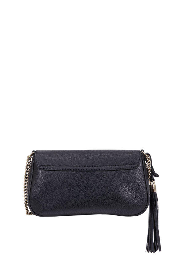 Gucci - Soho Black Leather Chain Shoulder Bag