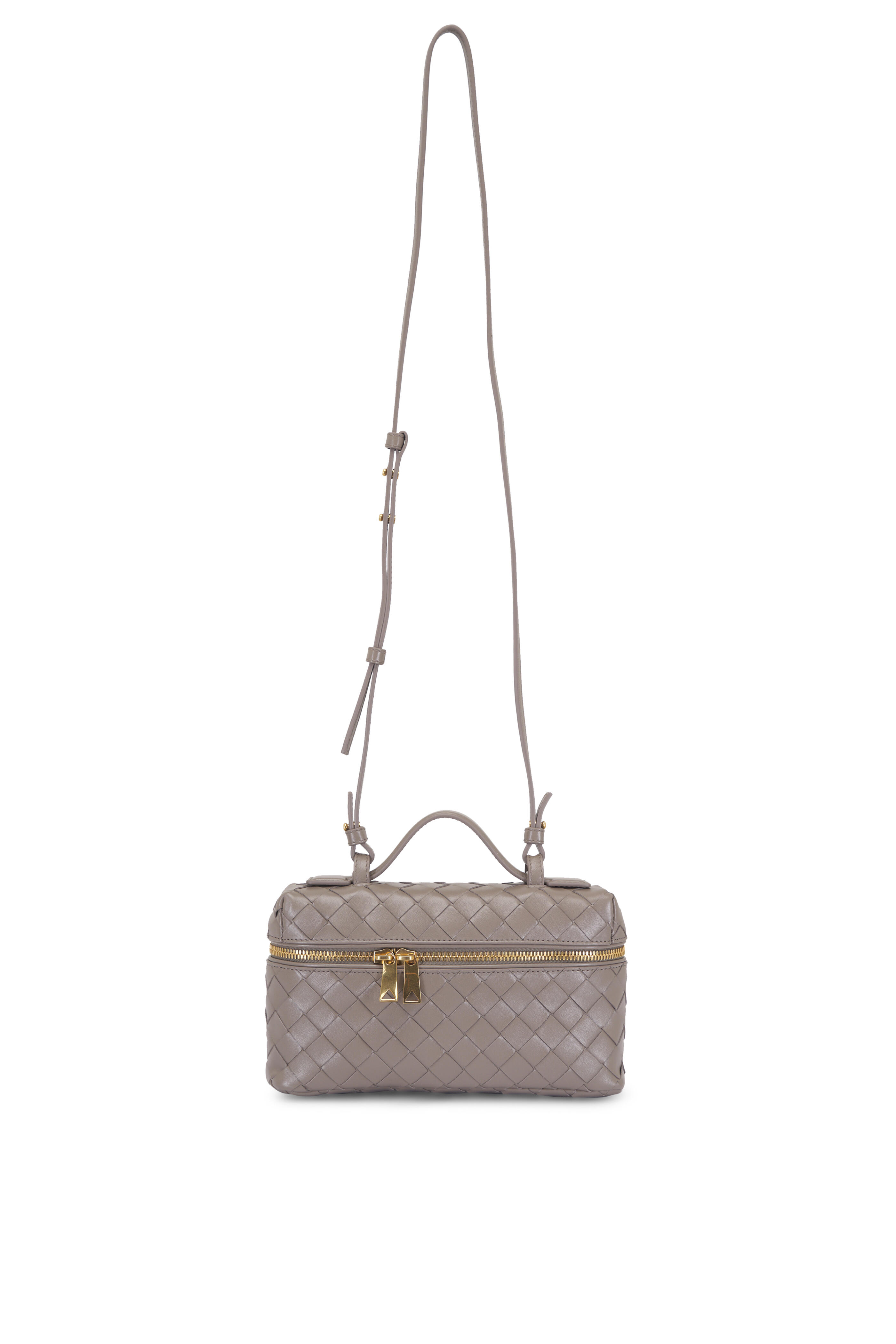 関税送料込♪【BOTTEGA VENETA】Bang Bang Vanity レザー バッグ BOTTEGA VENETA Bang Bang Vanity mini intrecciato leather