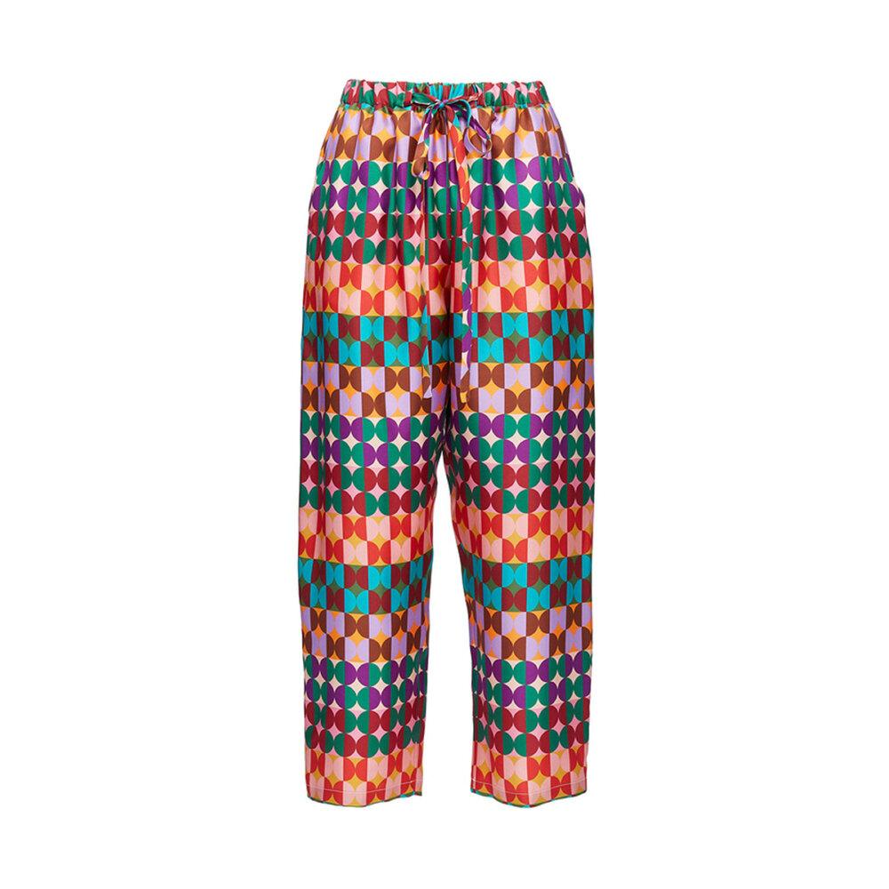 パンツ Indigoluna Msize La DoubleJ - Rainbow Mezzaluna Drawstring Pant | Mitchell Stores