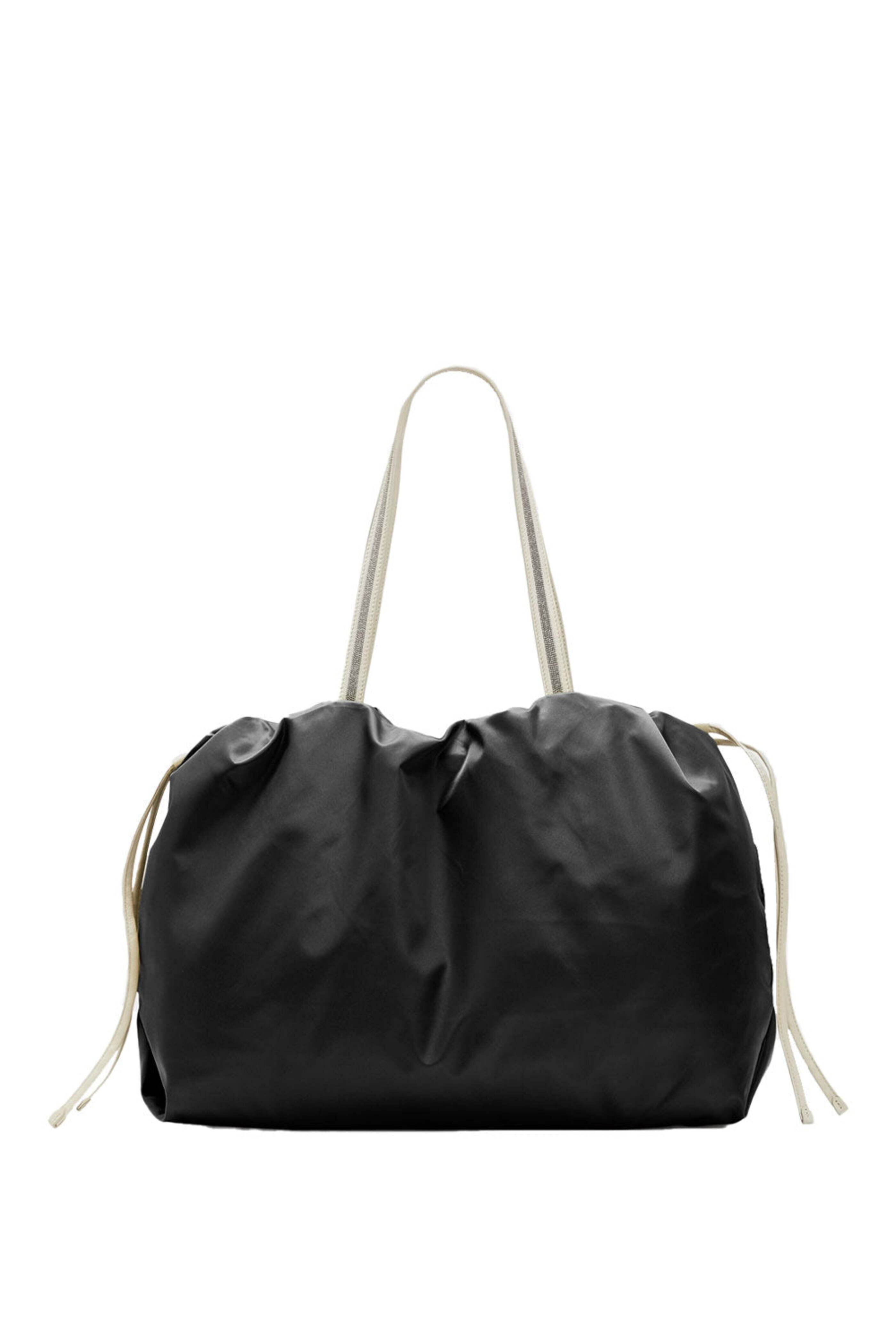 Brunello Cucinelli - Large Monili Drawstring Nylon Tote Bag