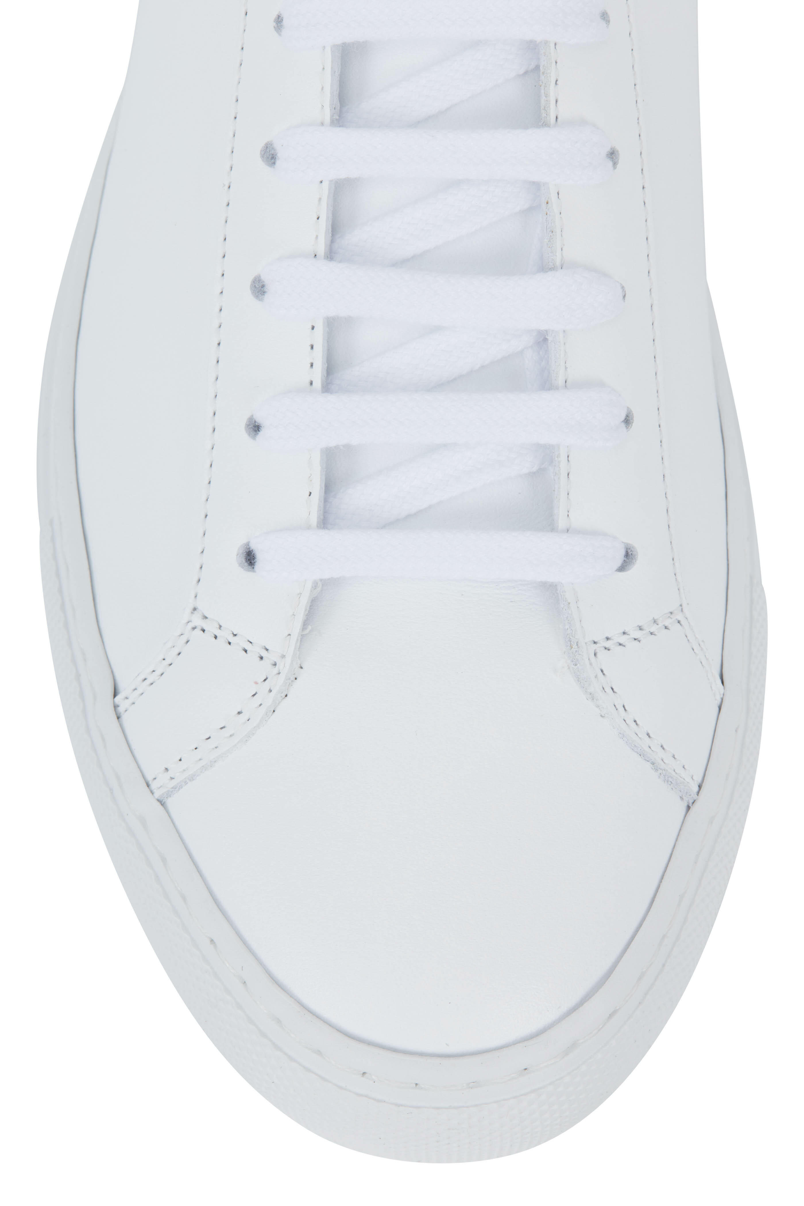 Woman by Common Projects - Women's Original Achilles White Low Top Sneaker