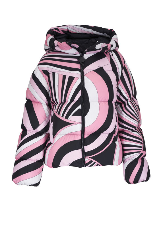 Pucci Iride-Print Down Jacket