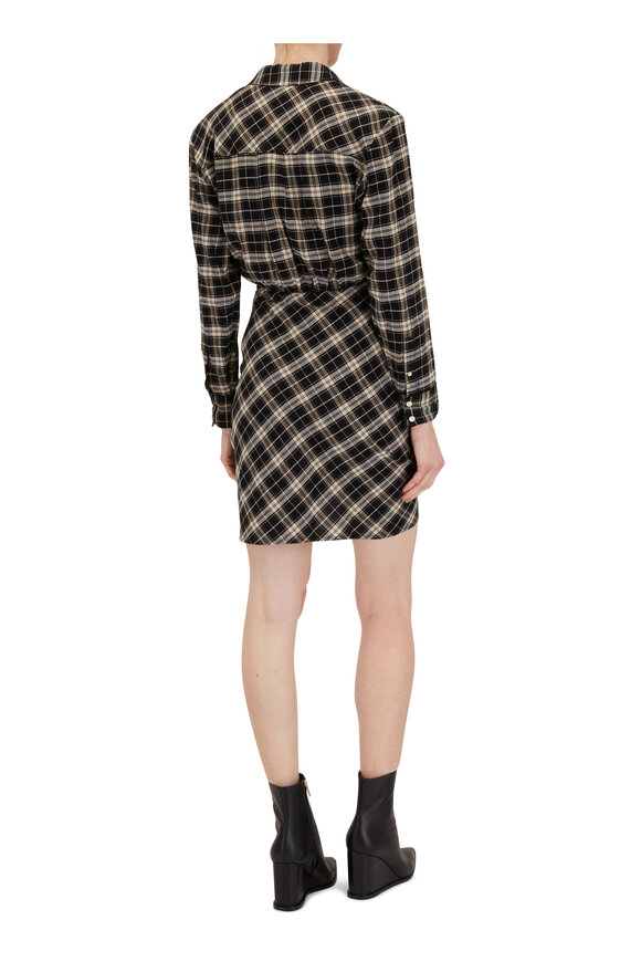 Veronica Beard - Sierra Black & White Plaid Dress 