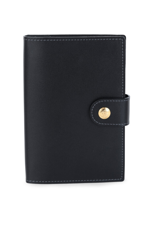 Ettinger Leather - Spectrum Black Leather Pill Case 