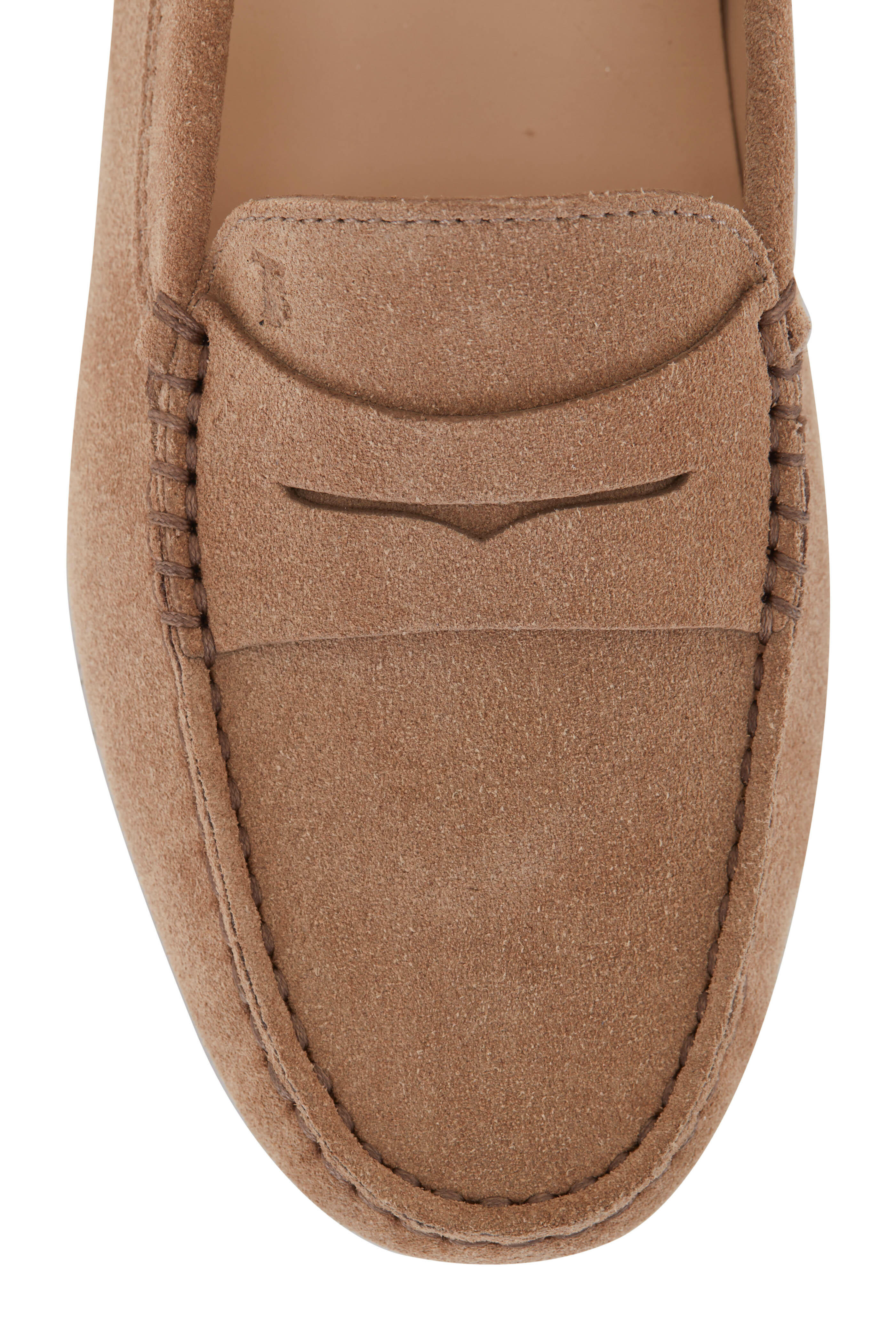 Tod's - Light Brown Suede Driving Loafer