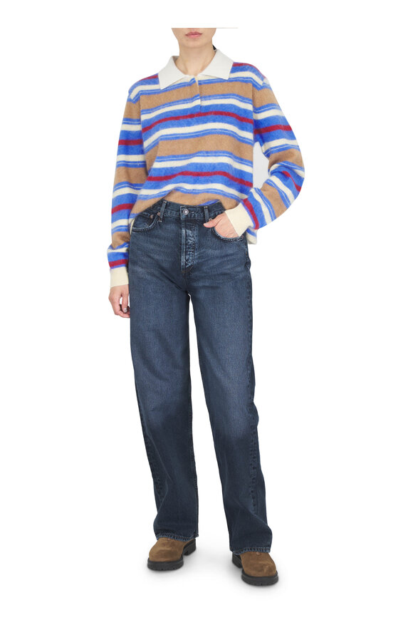 Agolde Deep Indigo Arc Jean - view 5