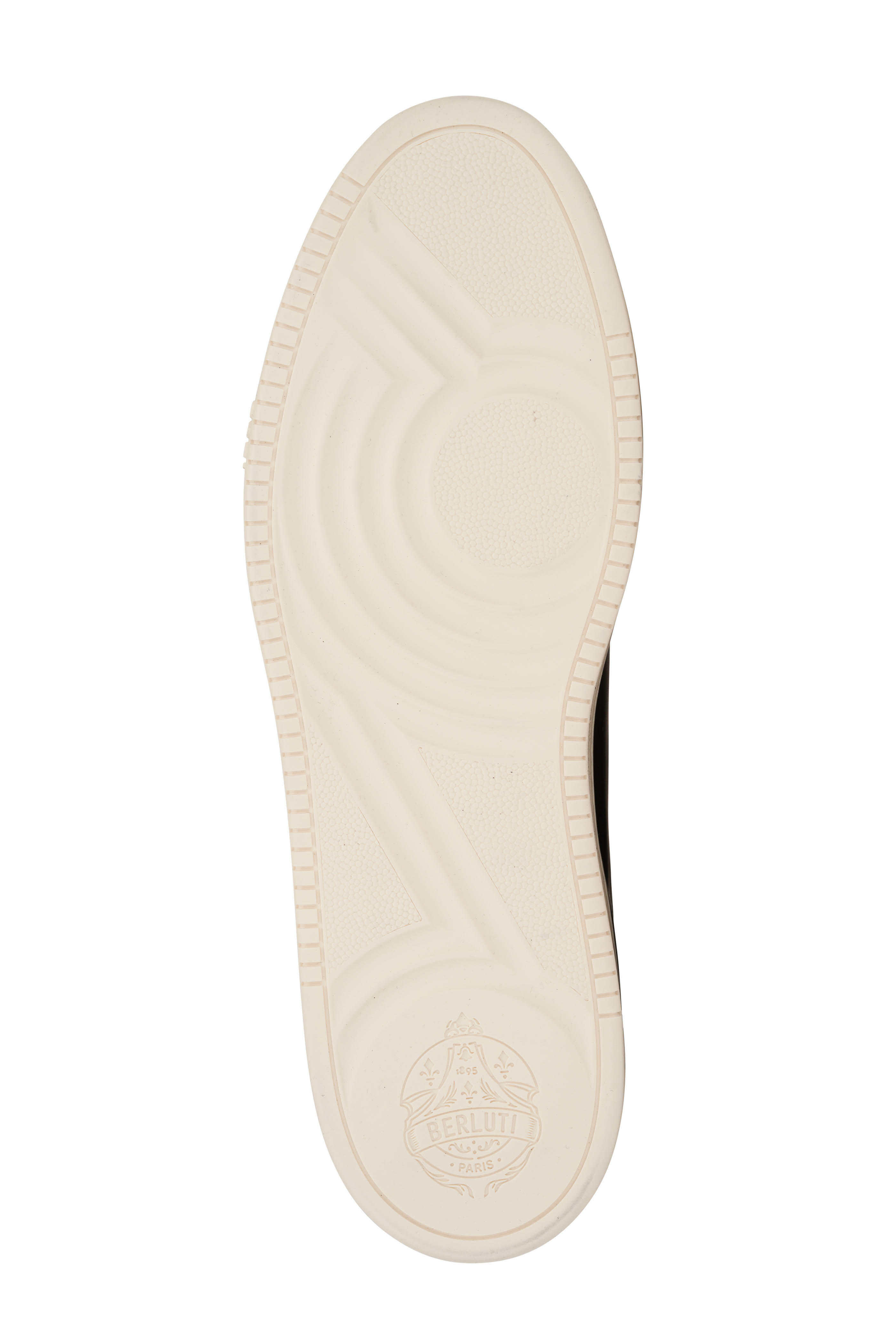 Berluti - Playtime Scritto Black Leather Slip-On Sneaker