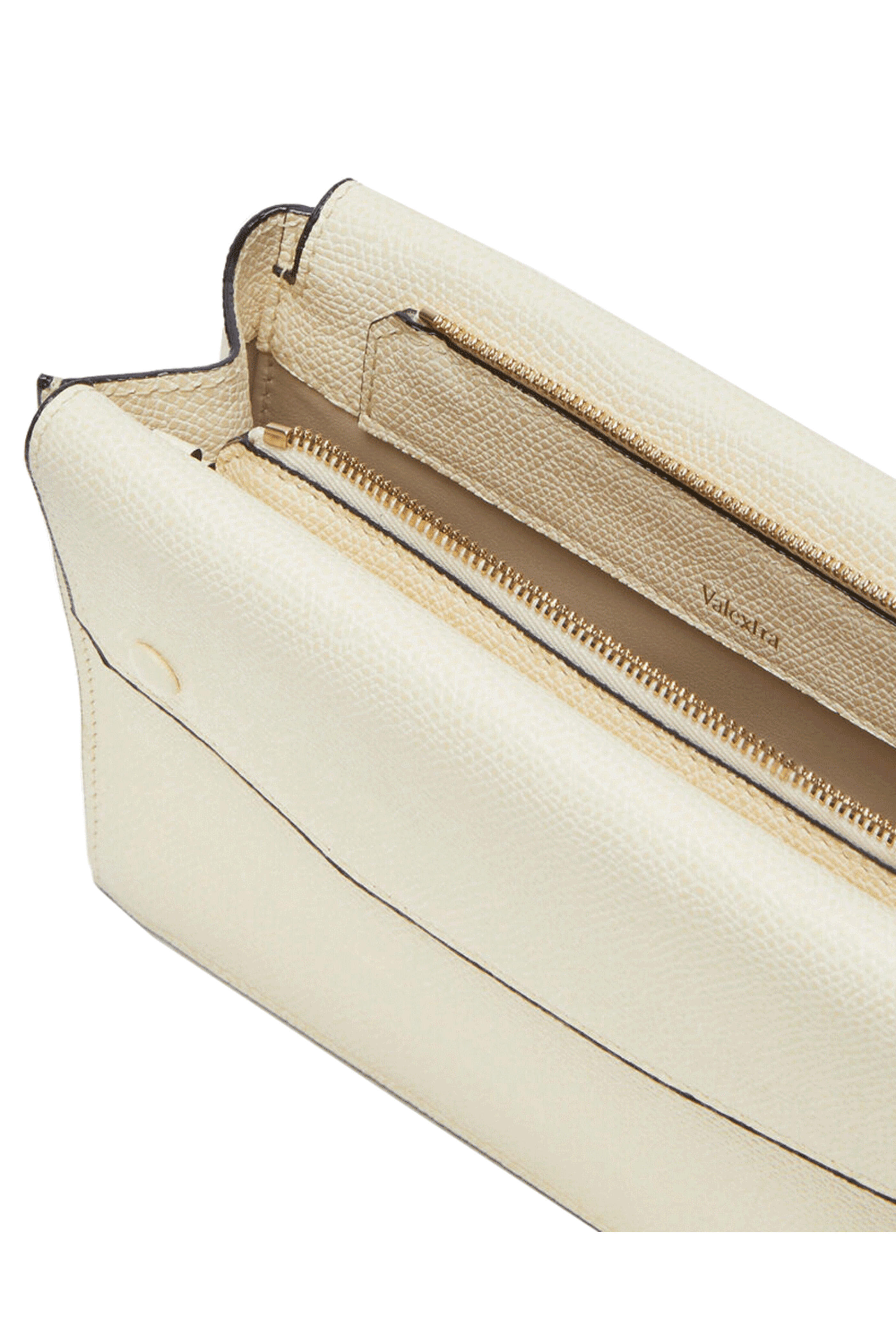 Valextra - Pocket Slim Pergamenta Leather Crossbody Bag