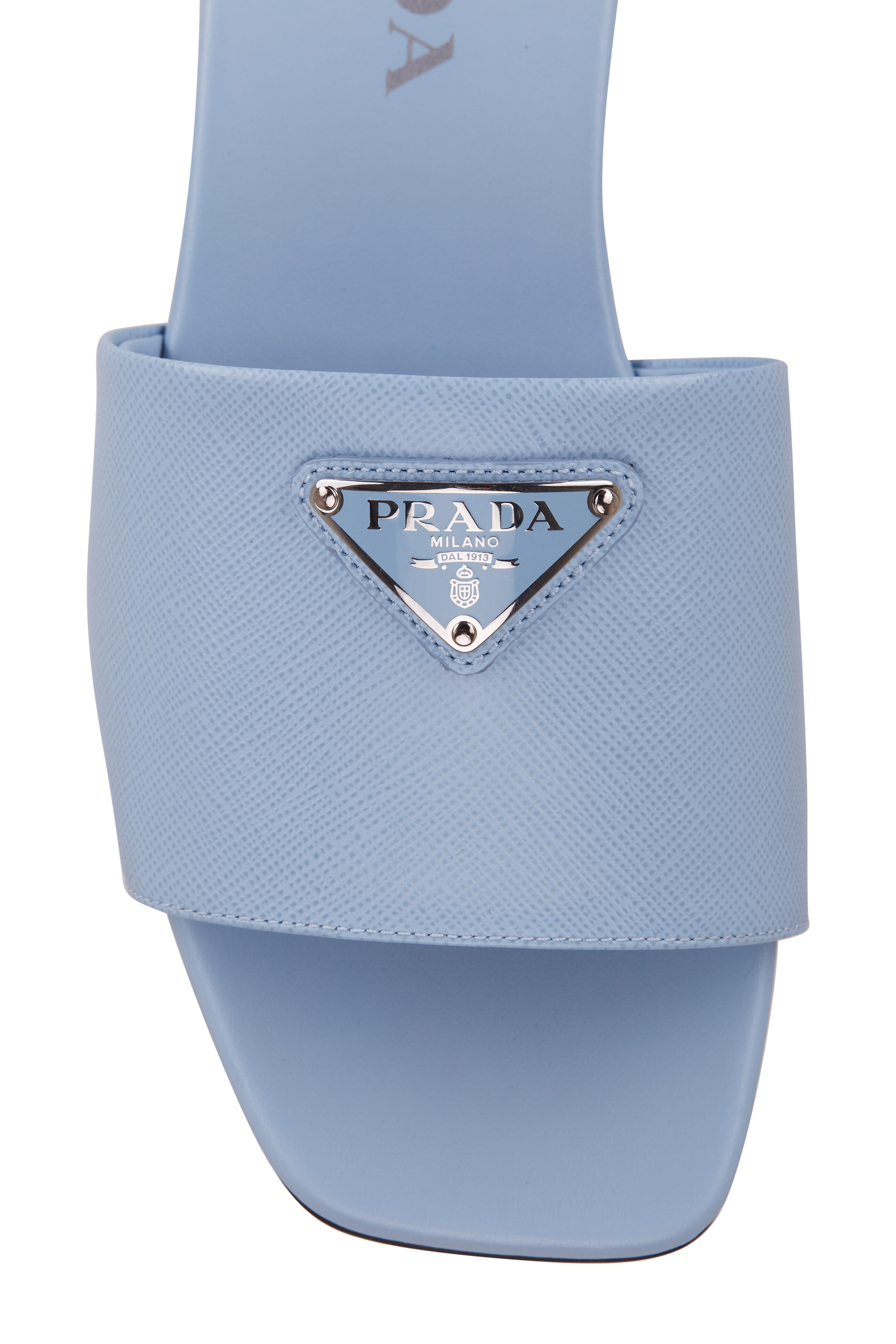 Prada Satin Crystal Mini-Bag Celeste