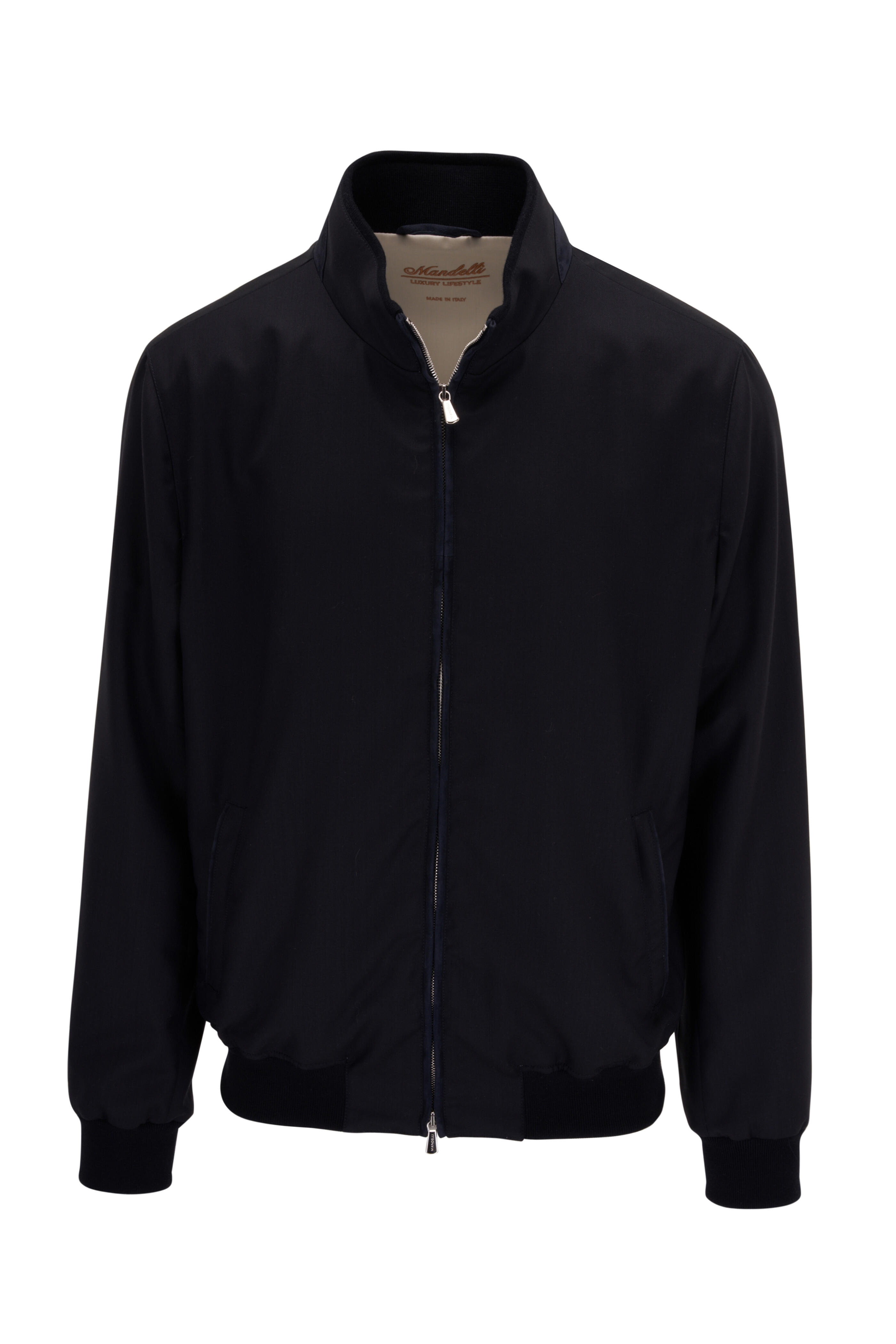 Mandelli - Navy Scabal Wool Jacket