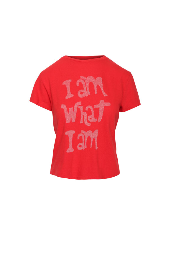 Re/Done What I Am Roja Classic Tee