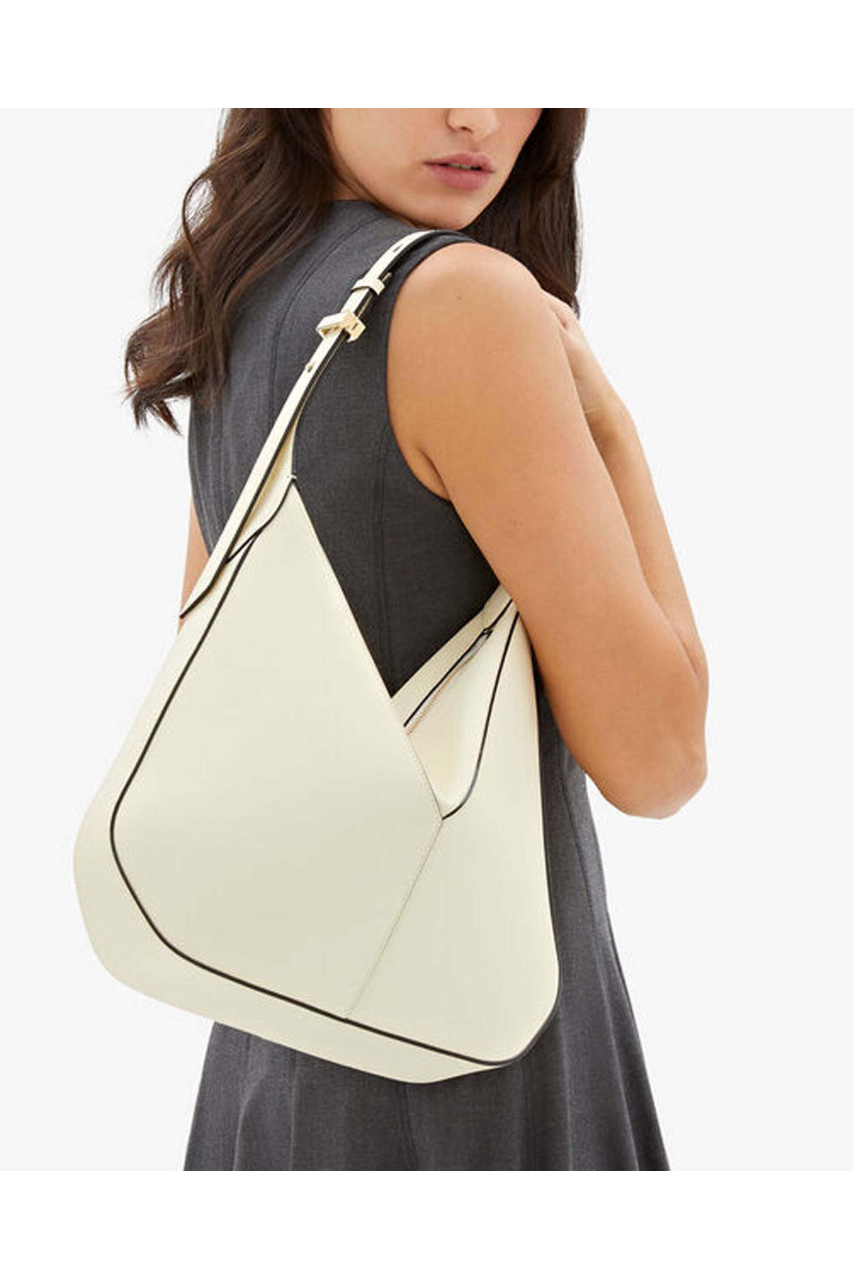 Valextra - Small Vivi Pergamena Leather Hobo Bag