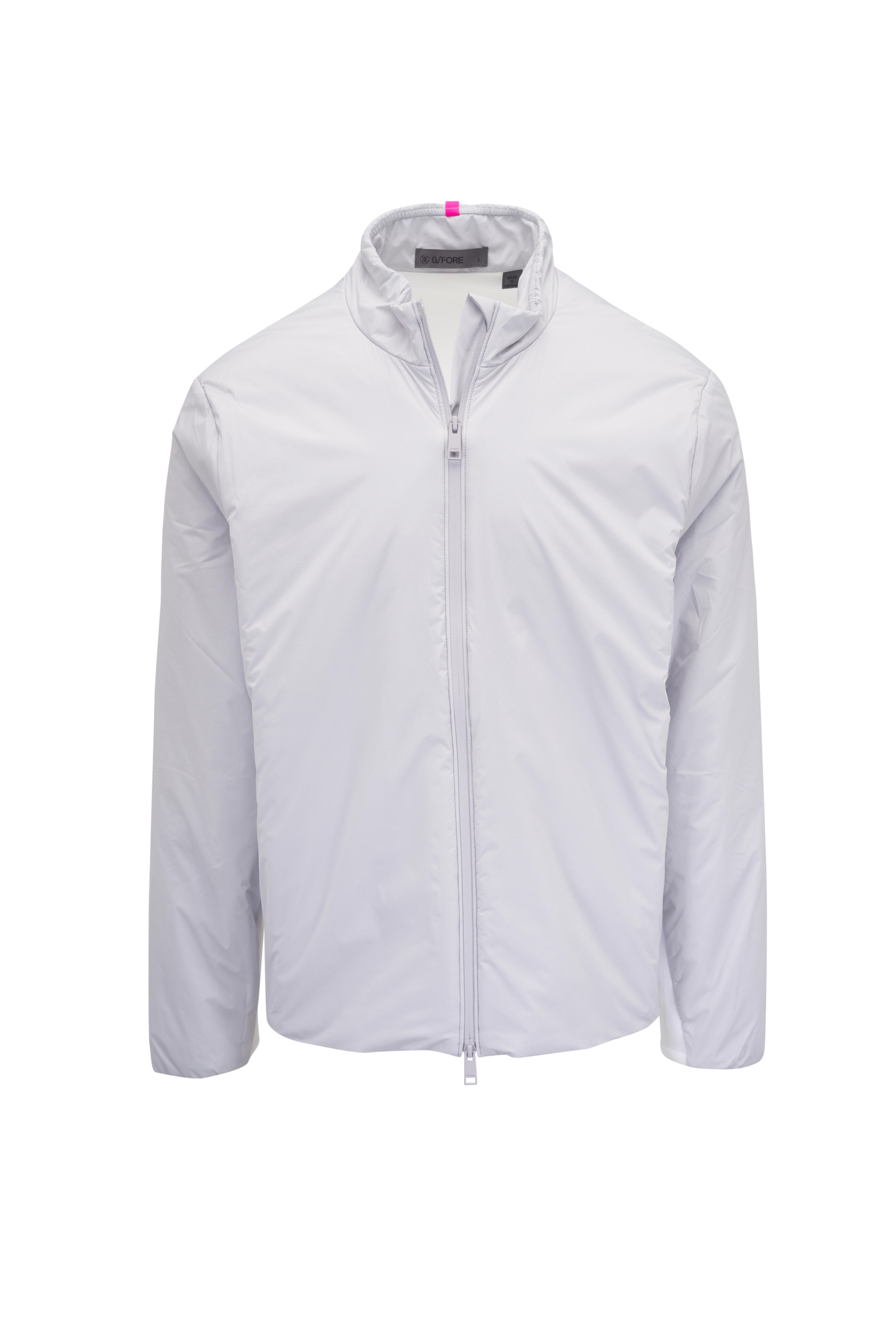 G/Fore - Maverick Gray & White Hybrid Jacket