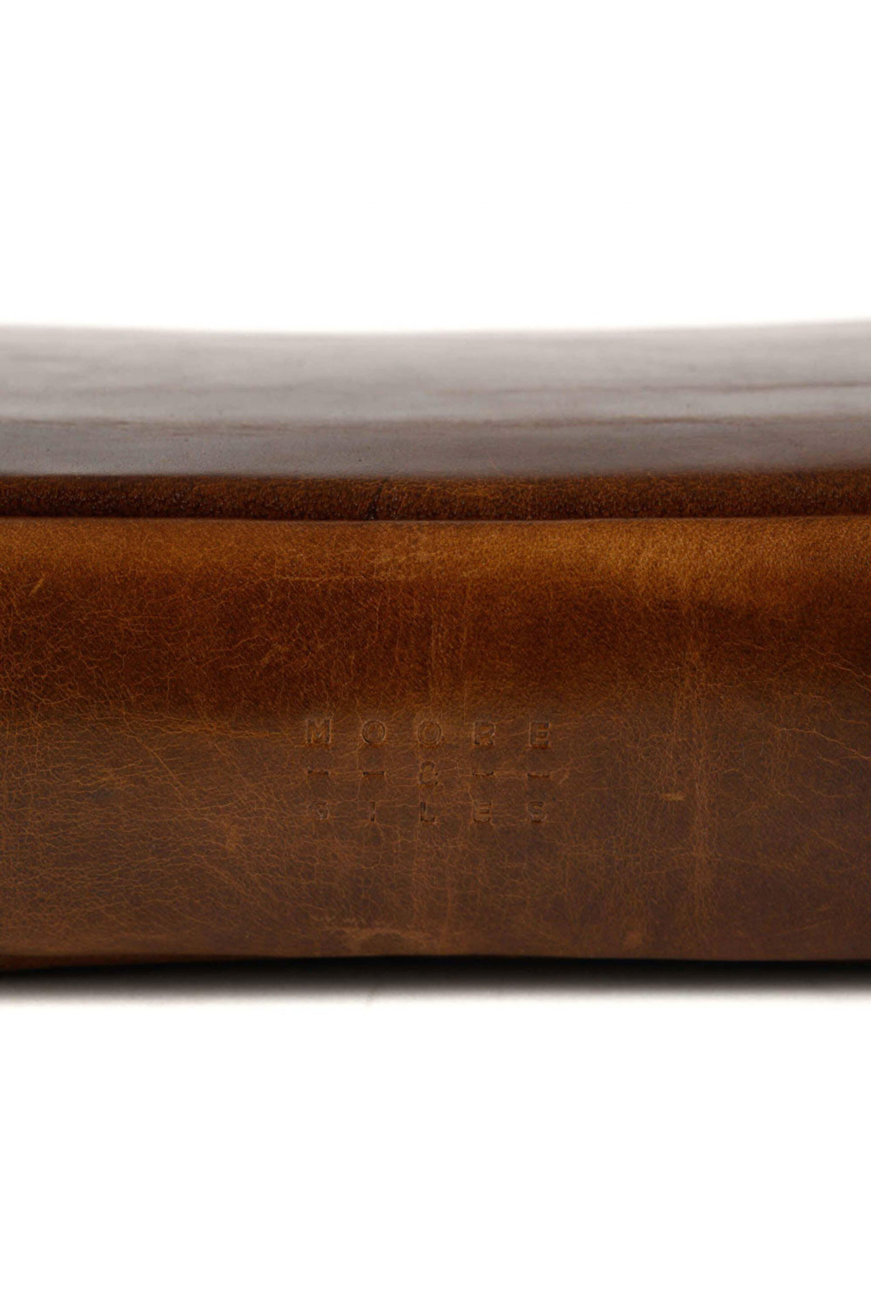 Moore & Giles - Kent Travel Kit in Brompton Brown