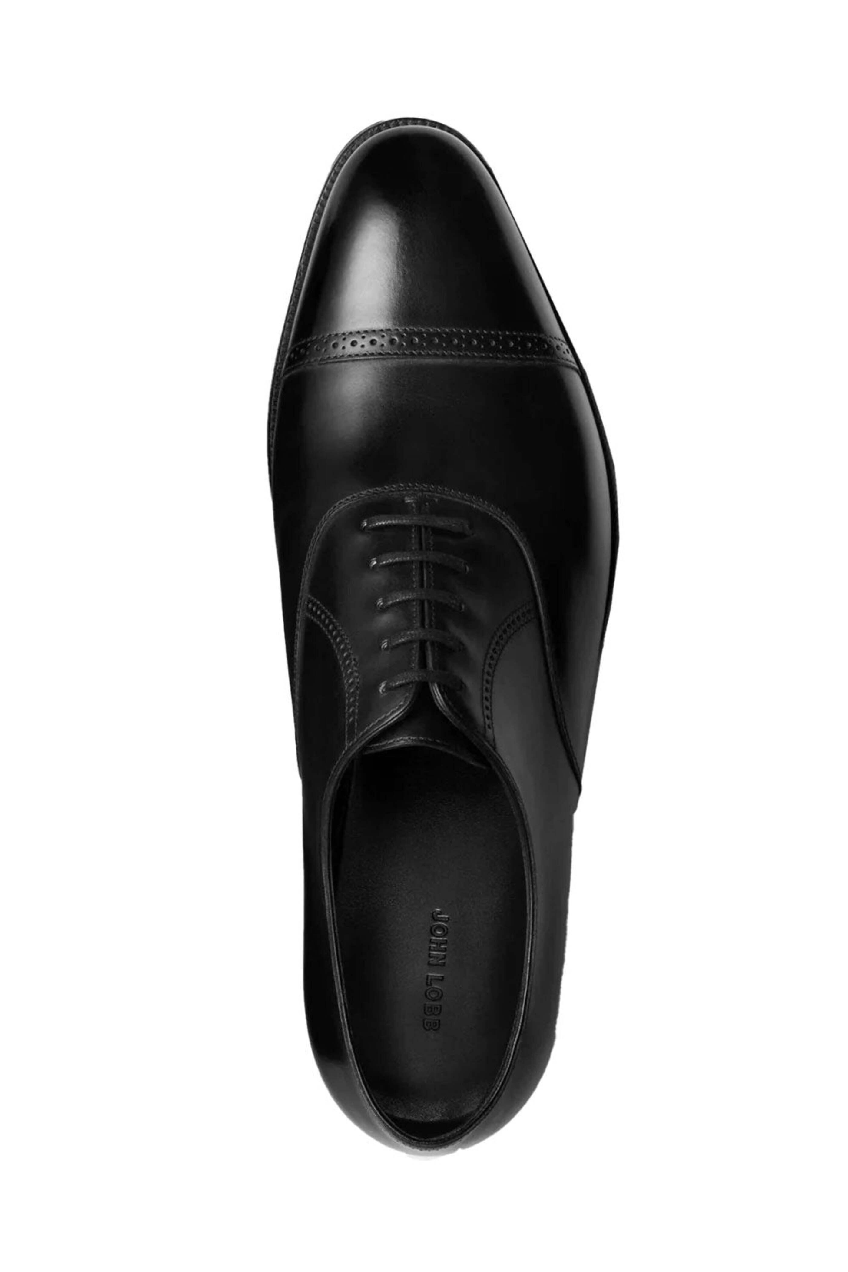John Lobb - Philip II EE Width Oxford in Black
