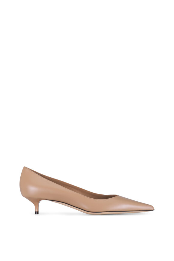 Jimmy Choo Amelia Chai Leather Pump, 35mm - view 3