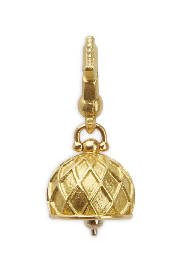 Paul Morelli - Yellow Gold Vaulted Bell Charm Pendant