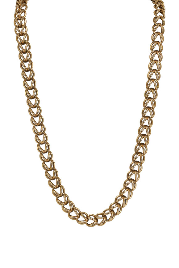Estate Jewelry Yellow Gold Chain Necklace