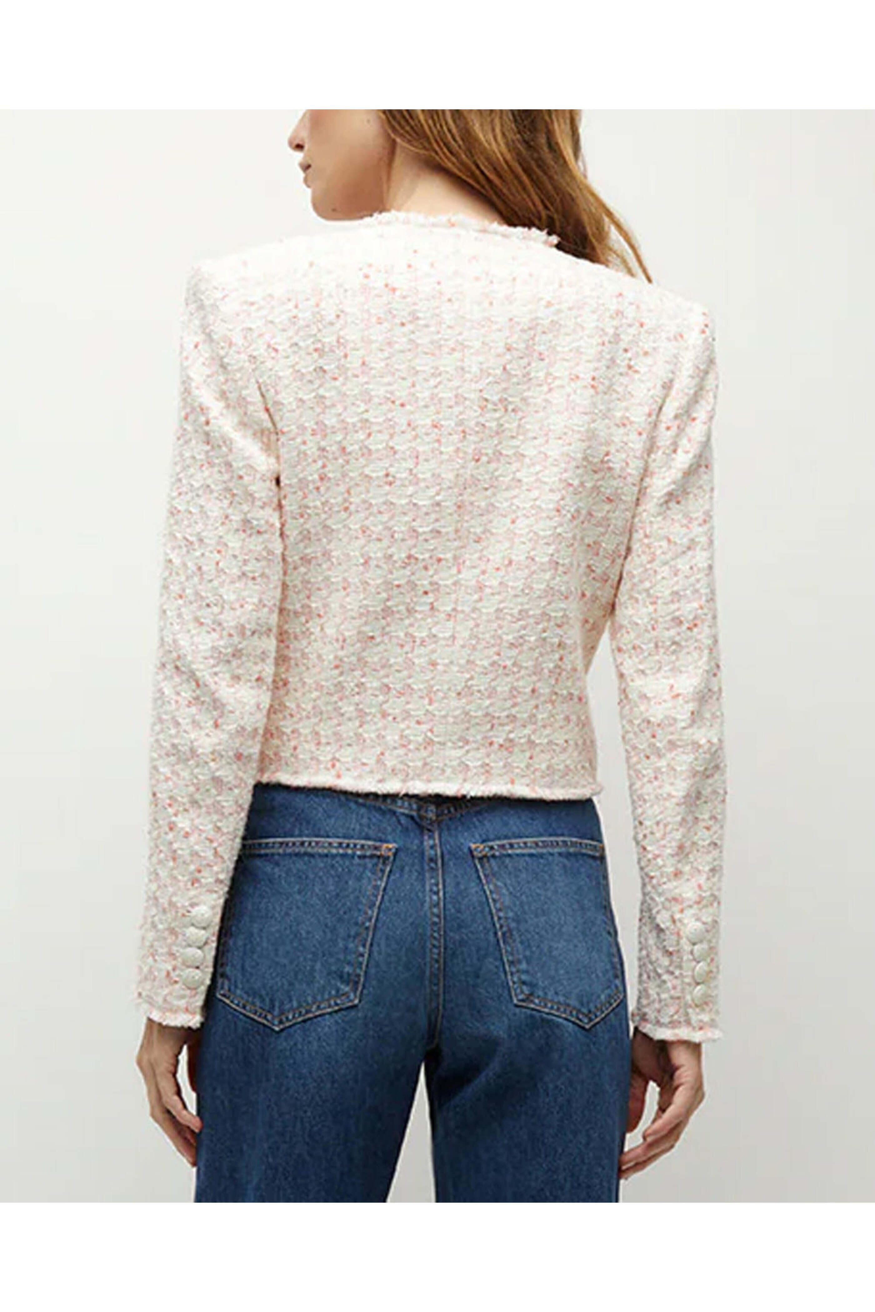Veronica Beard - Off White Tweed Olbia Jacket