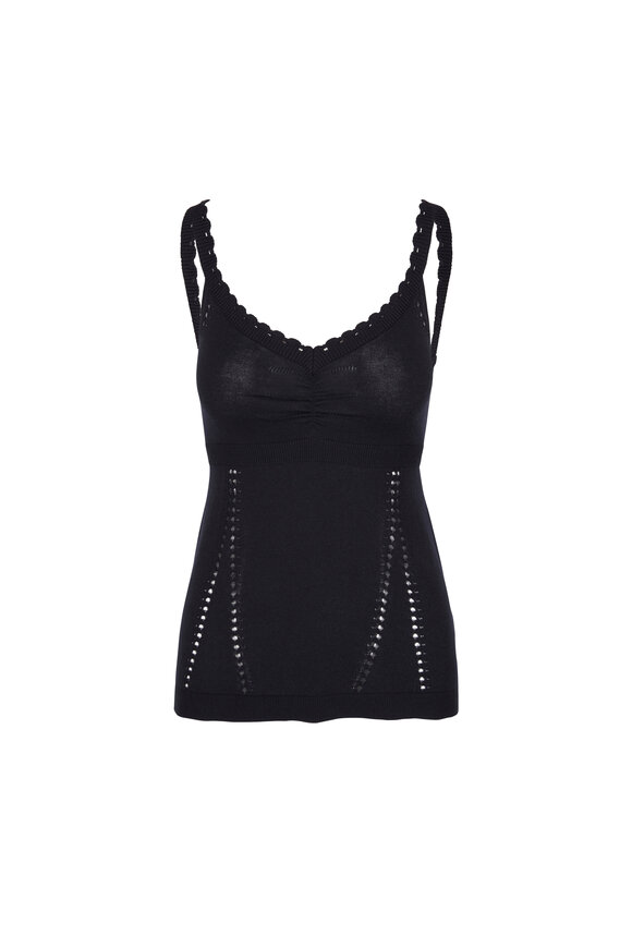 Dorothee Schumacher - Black Knit Tank Top