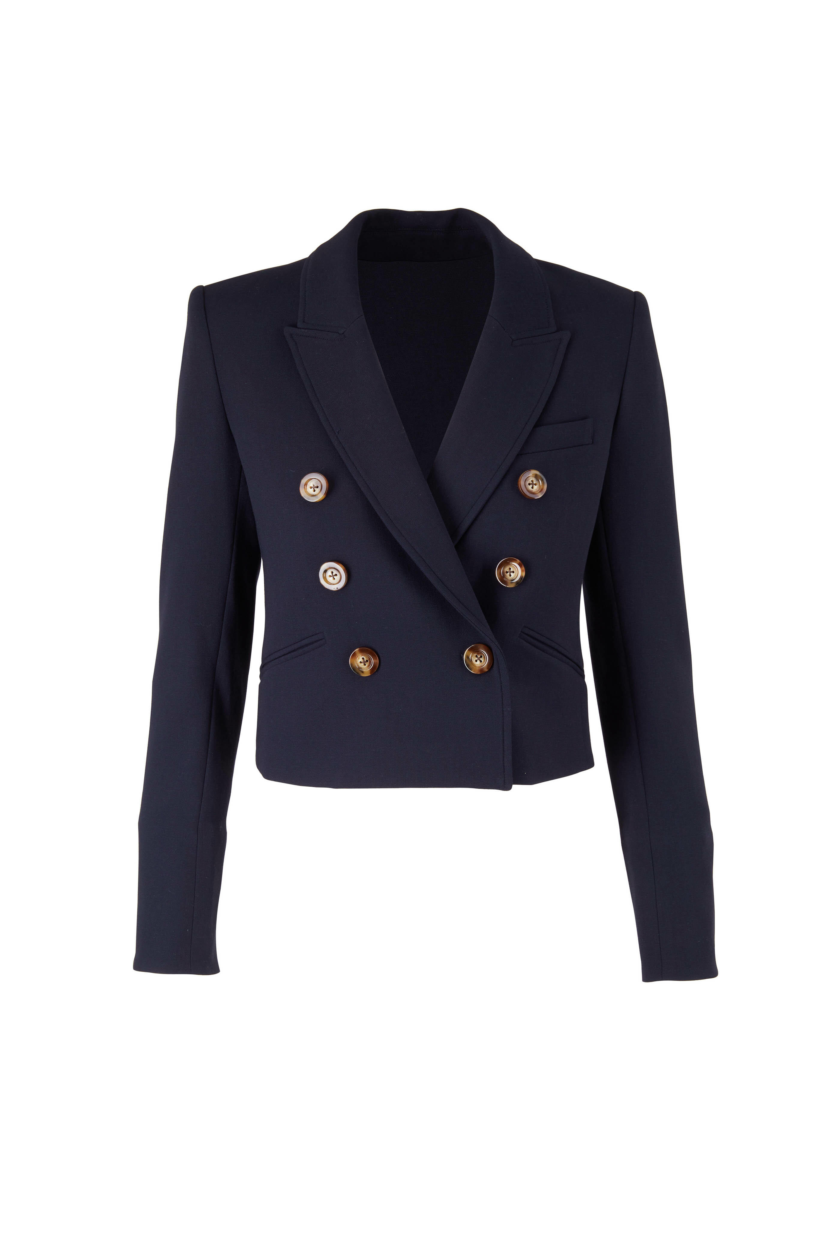 Veronica Beard - Nevis Navy Cropped Dickey Jacket