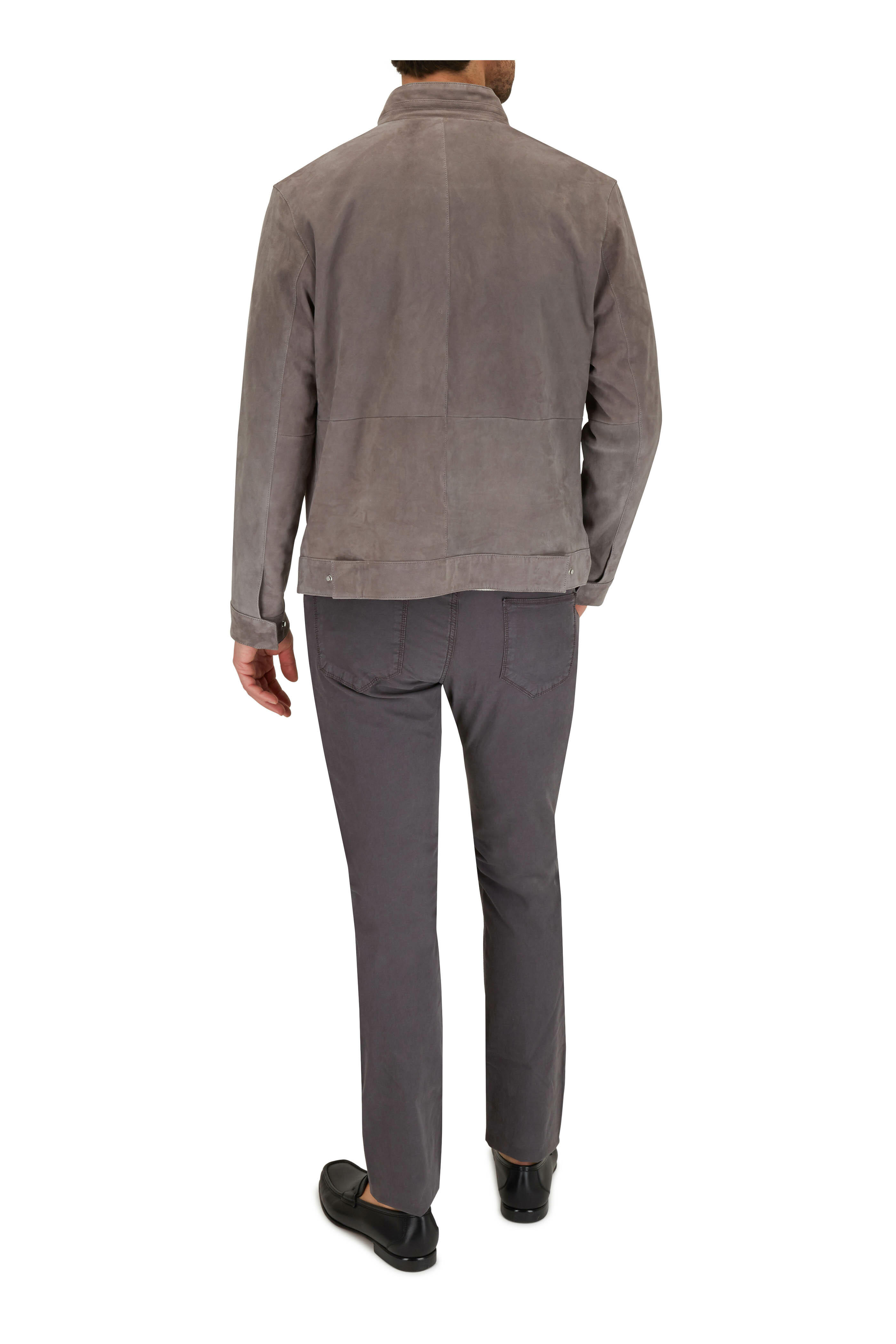 Ferragamo - Sam Black Leather Penny Loafer