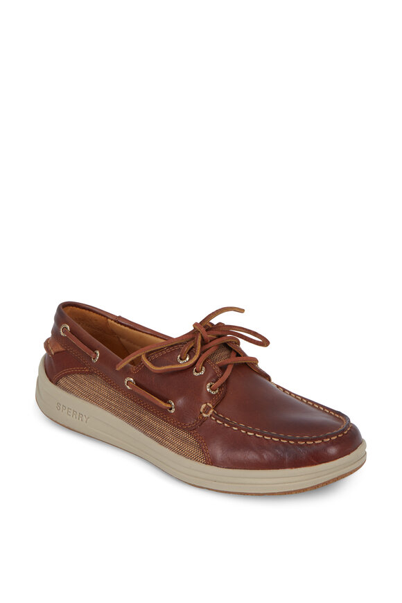 Sperry - Gold Gamefish Brown Leather Boat Shoe