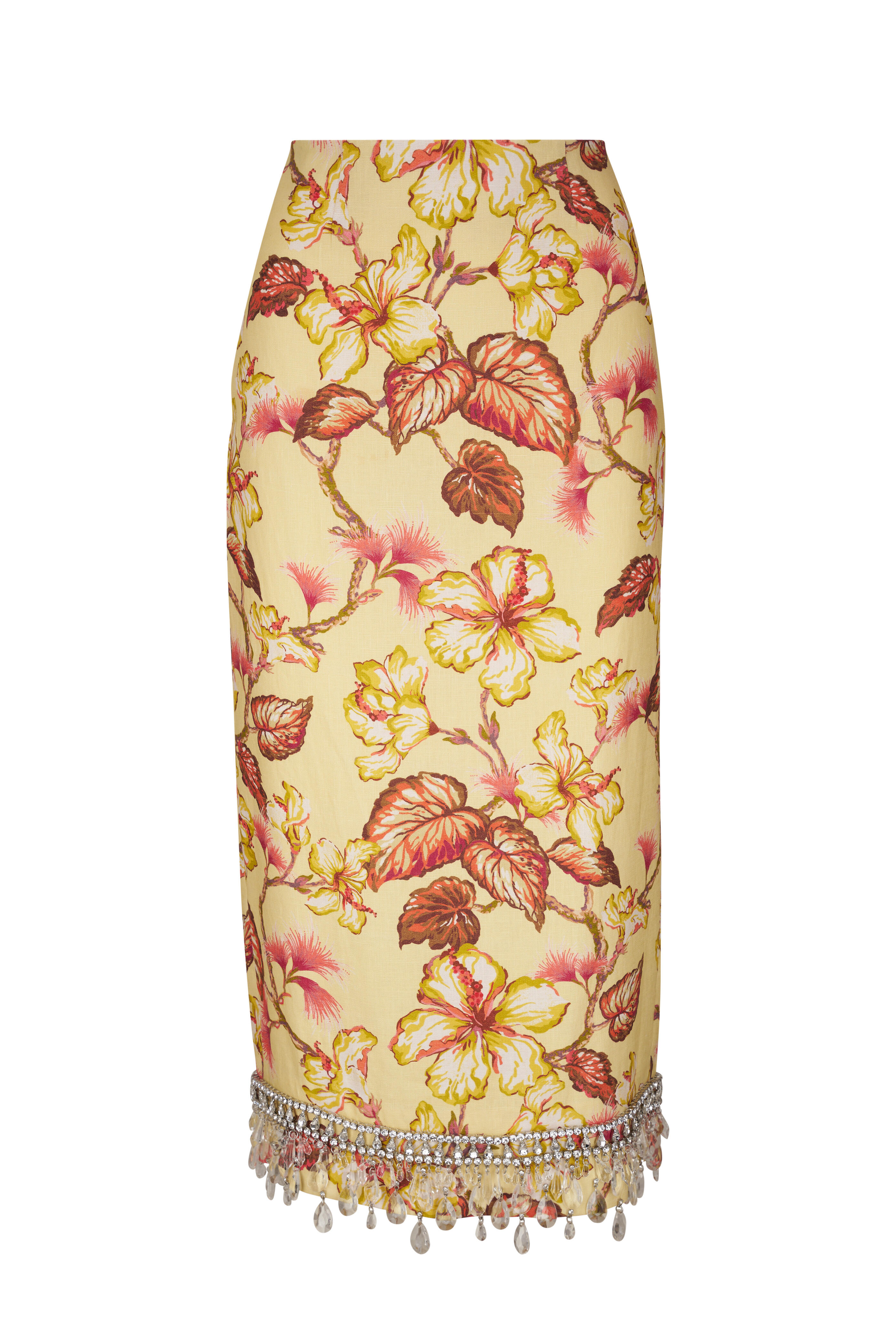 Zimmermann - Matchmaker Diamante Yellow Hibiscus Blouse