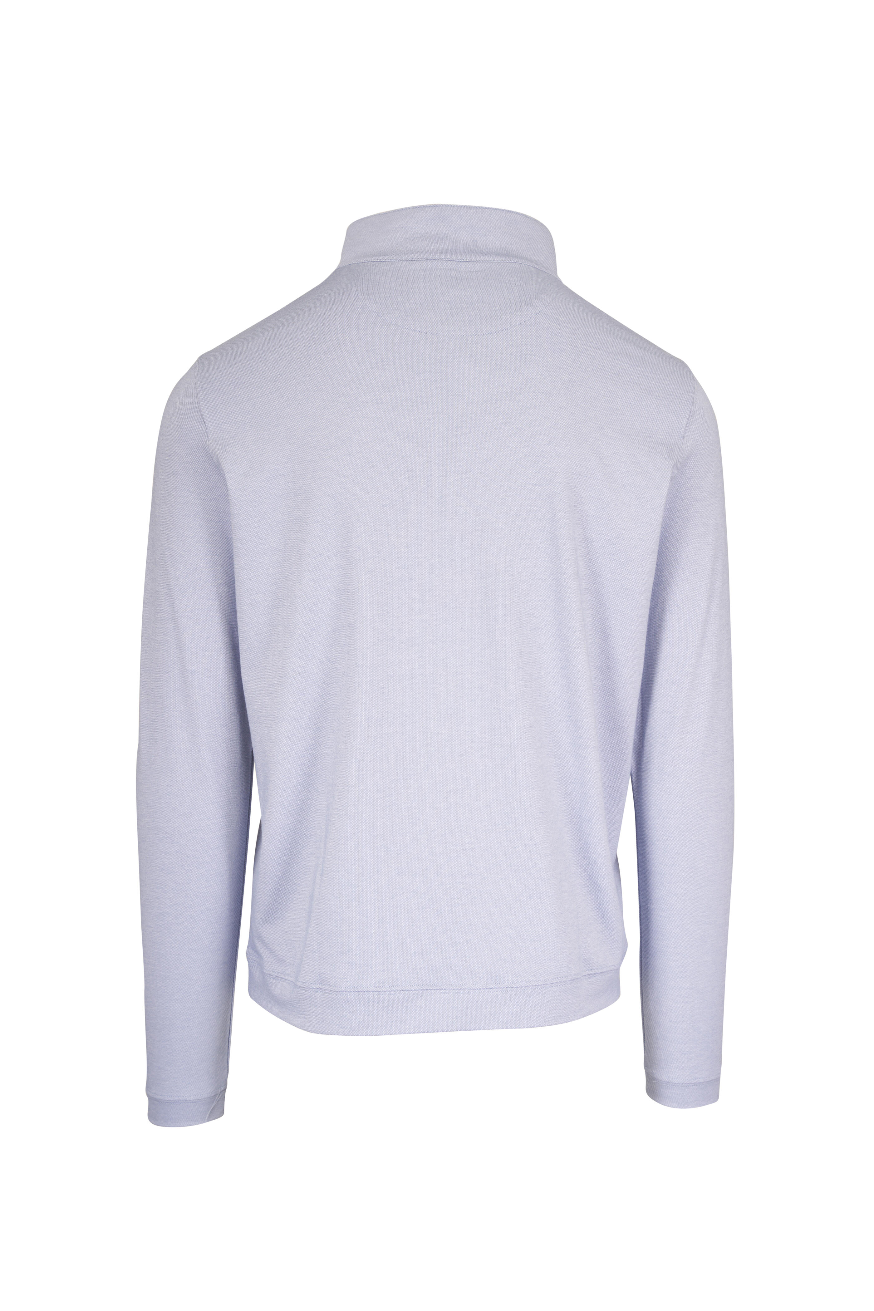 Peter Millar - Albatross Slate Quarter Zip Pullover - view 2