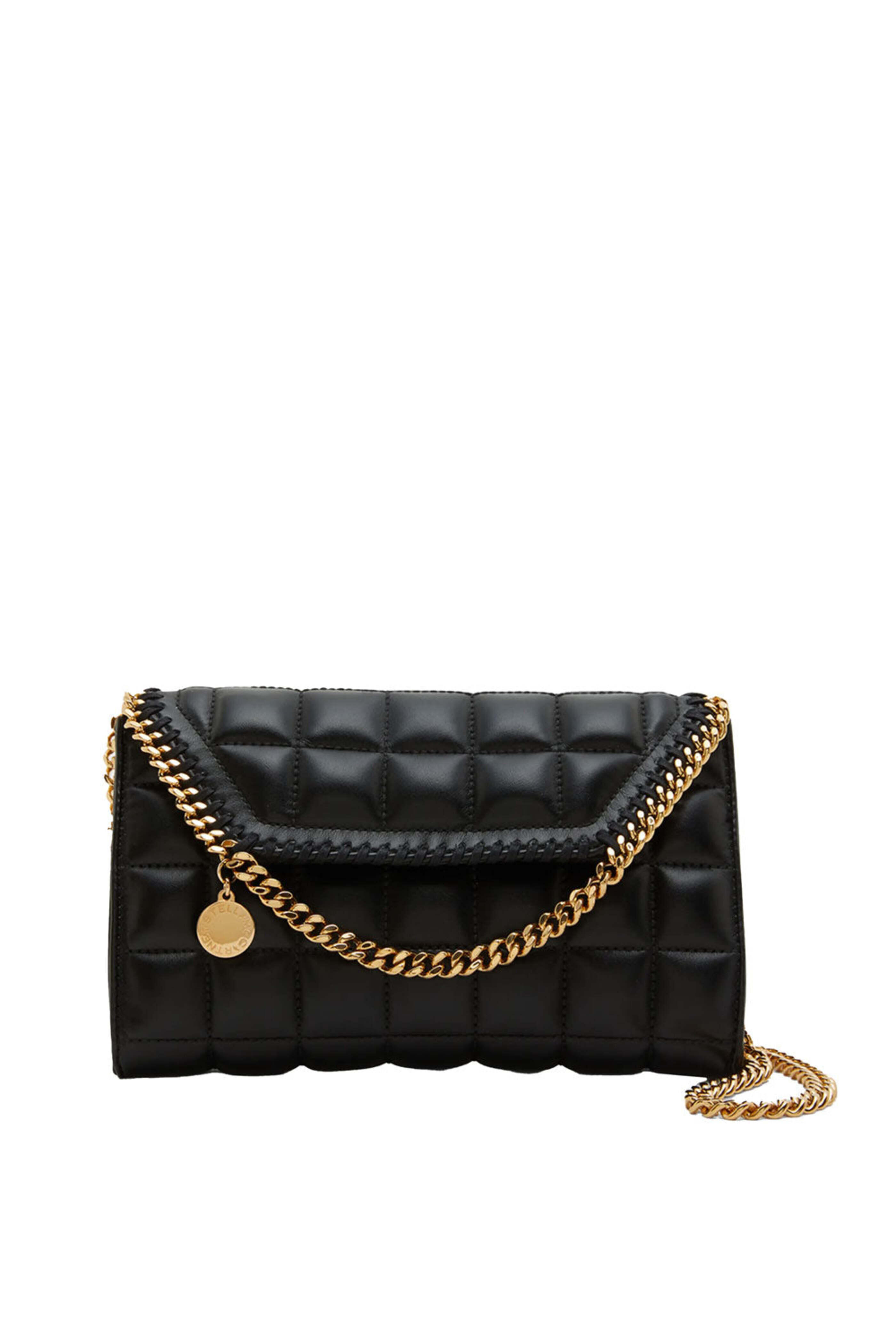Stella McCartney - Mini Eco Alter Quilted Crossbody Bag in Black